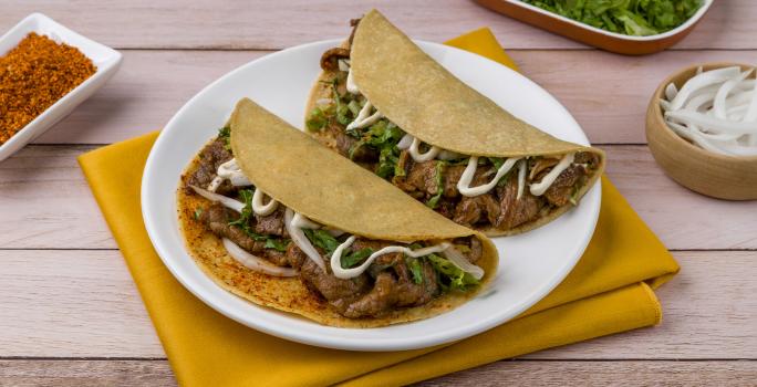 Tacos Picositos con Carne