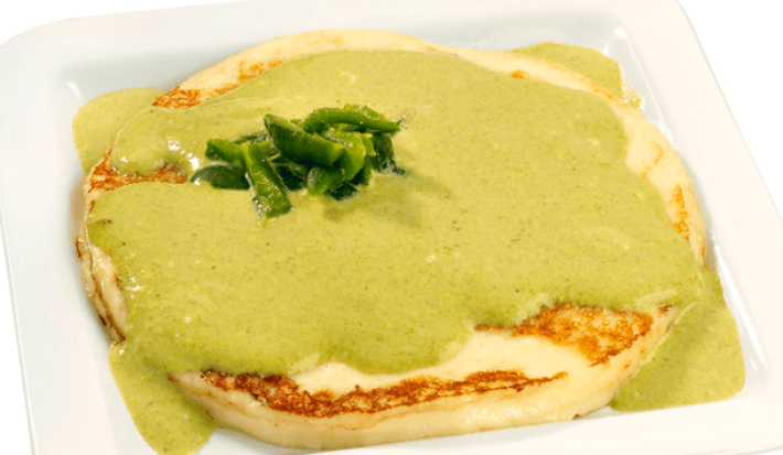 Queso Panela En Salsa De Poblano | Recetas Nestlé