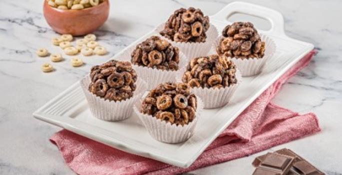 Enjambres de Chocolate, Nuez y Almendras