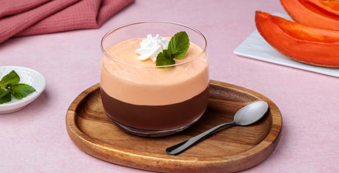 Mousse de Chocolate con Mamey