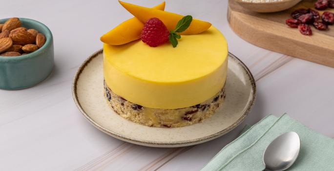 Cheesecake de Mango con Yogurt