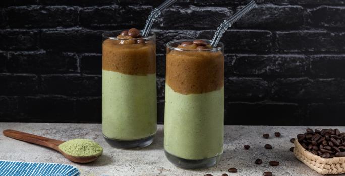 Frappé de Café y Matcha