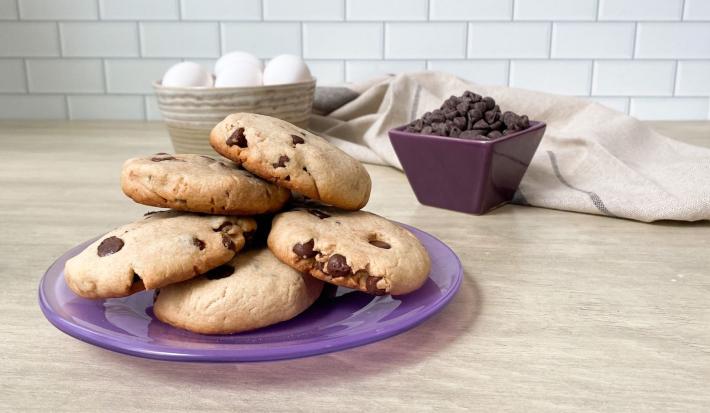 GALLETAS con CHISPAS de CHOCOLATE