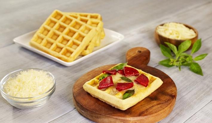 Pizza waffle