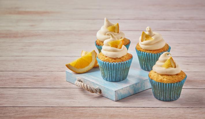 Cupcakes de naranja