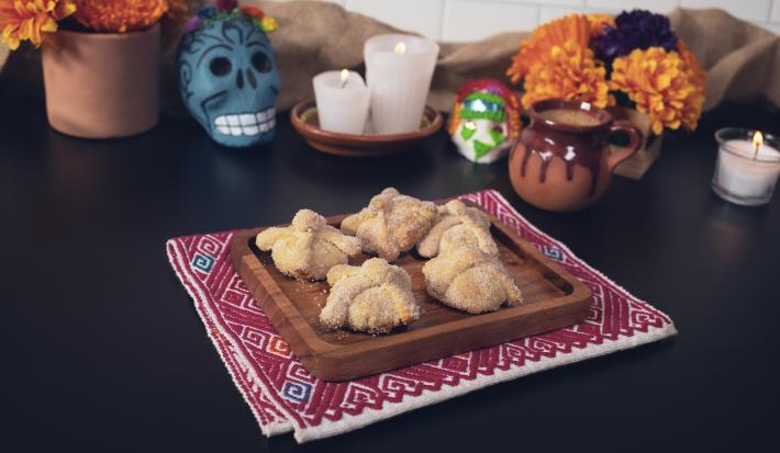 Galletas pan de muerto