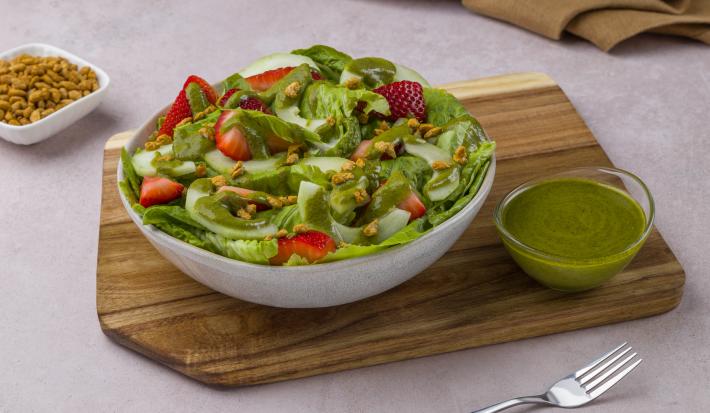 Ensalada Verde con Fresas