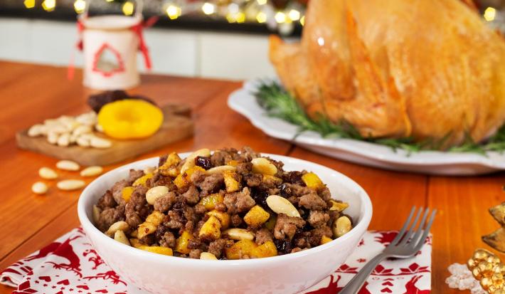 Picadillo navideño dulce