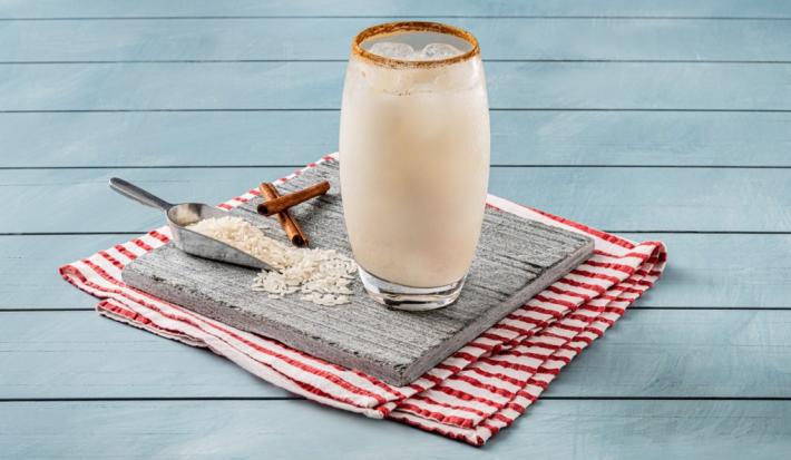 Horchata con Escarchado de Canela