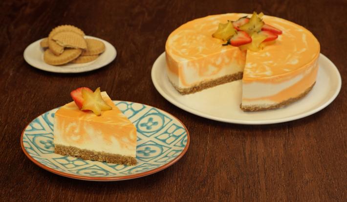 Cheesecake de camote