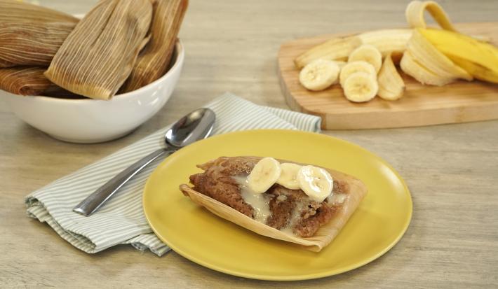 Tamales de choco plátano