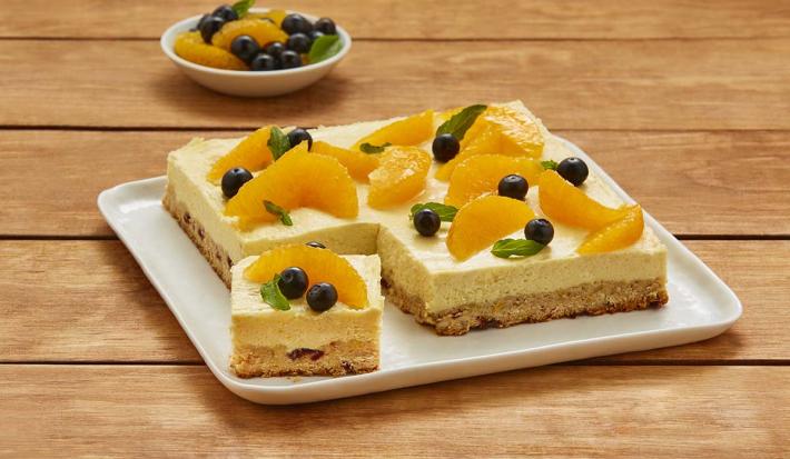 Cheesecake de naranja