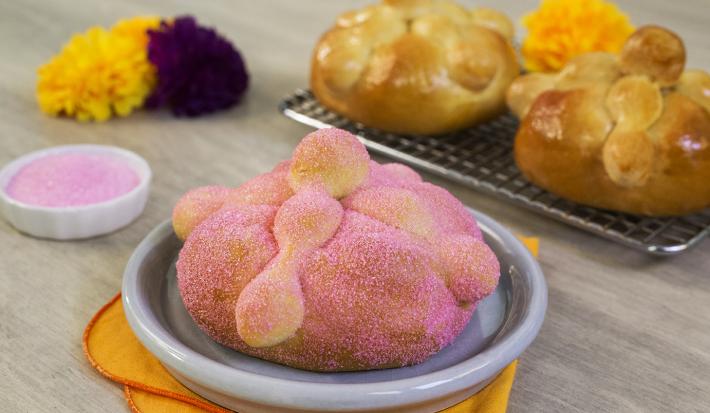 Pan de muerto de azahar