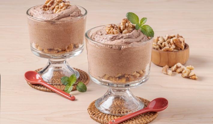 Mousse de frutos secos