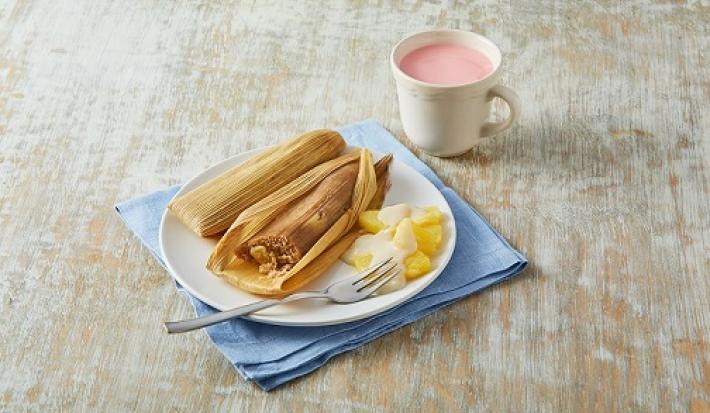 TAMALES DE PIÑA Y COCO