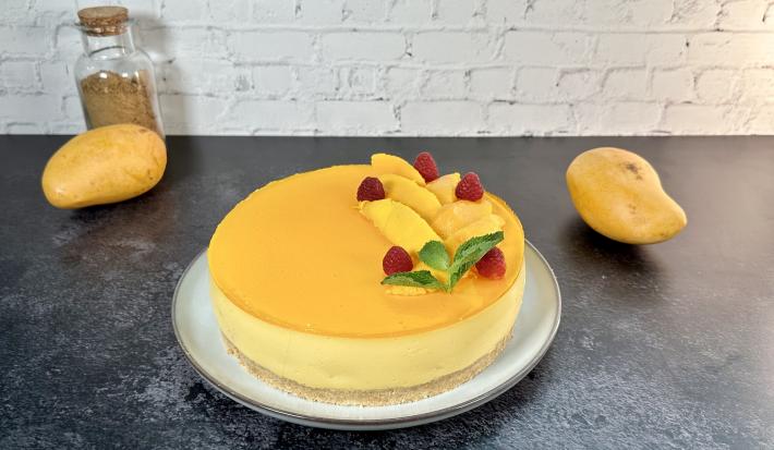 Cheesecake Cremoso de Mango