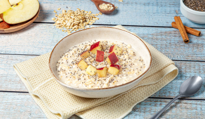 Bowl de Avena con Manzana