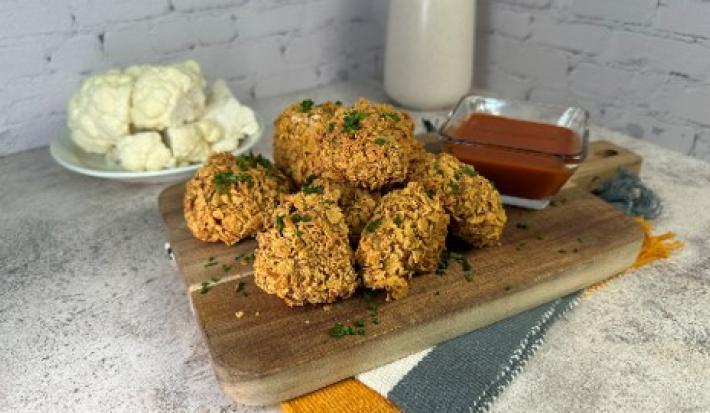 Alitas de Coliflor Picantes