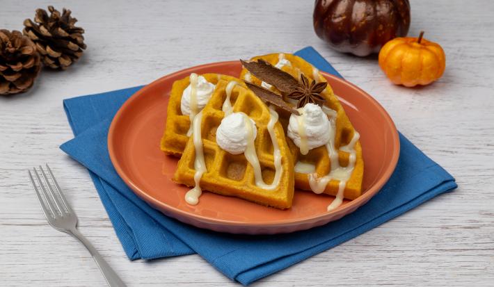 Waffles Pumpkin Spice