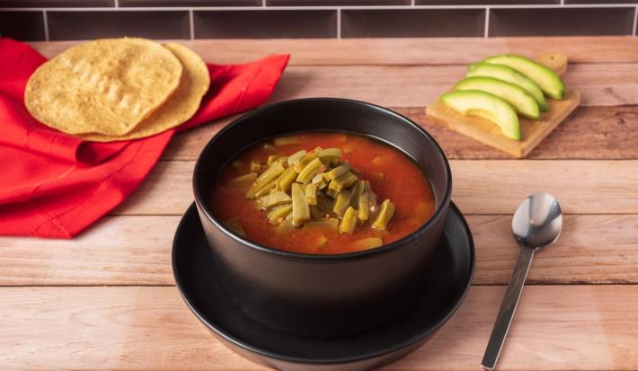 Sopa de Nopales