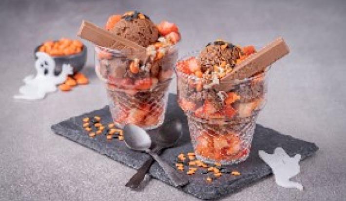 KitKat Halloween Sundae