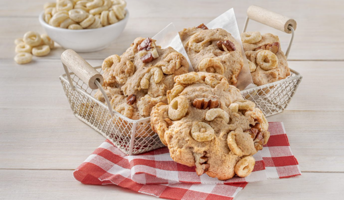 Galletas de Nuez con Cheerios Miel