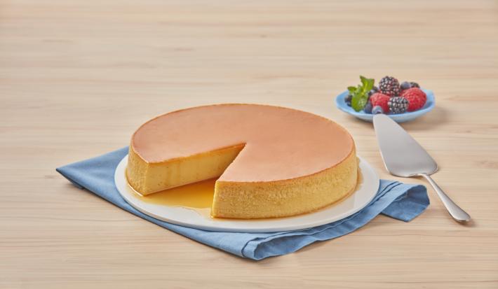 Flan deslactosado