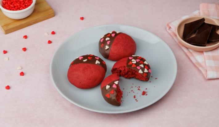 Galletas Red Velvet Corazón