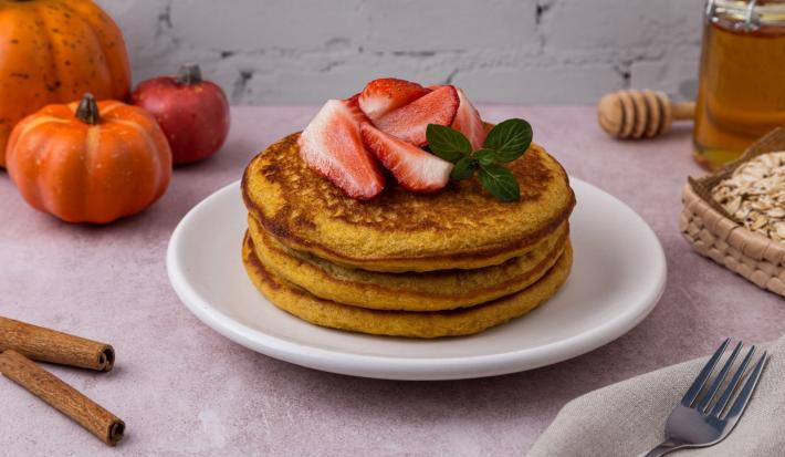 Hot Cakes de Avena Pumpkin