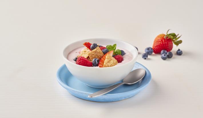 Bowl de yogurt con cereal