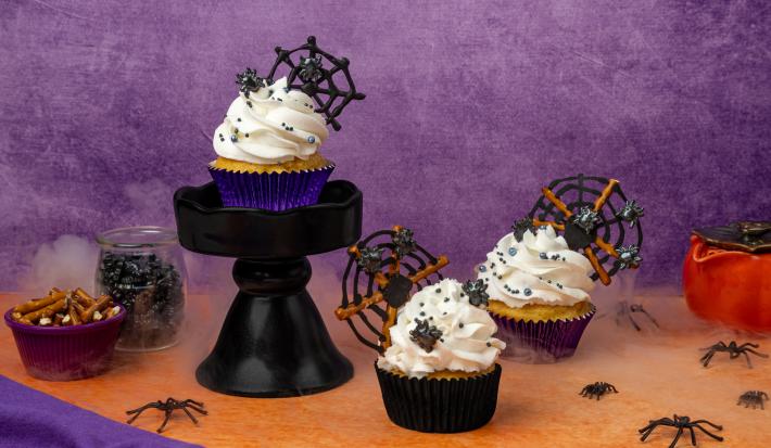 Cupcakes Telaraña