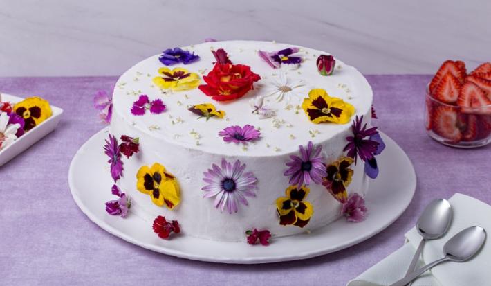 Pastel de Flores