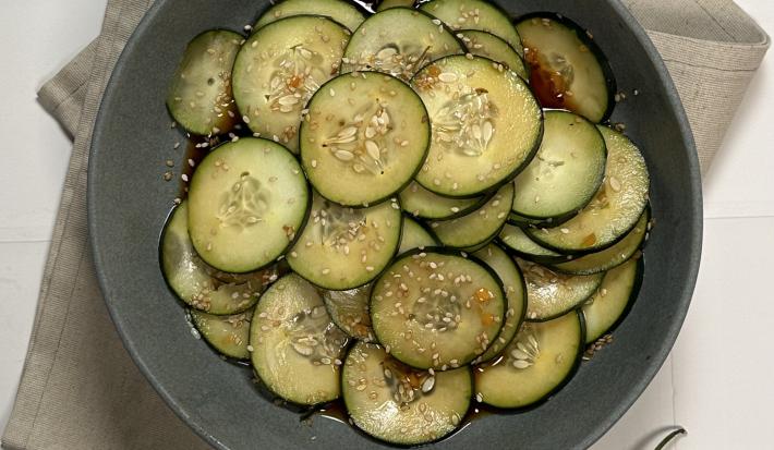 Ensalada de Pepino Coreana