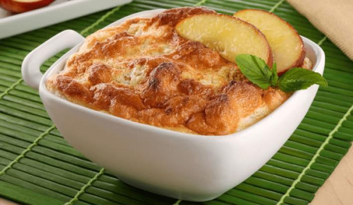 Soufflé de manzana