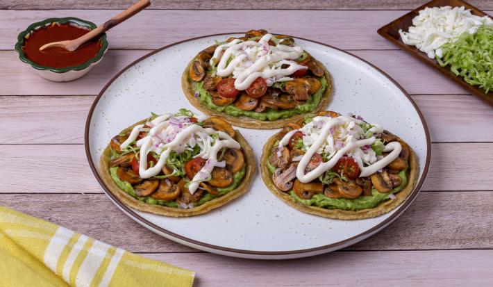 Sopes de Champiñones