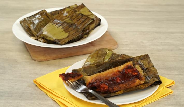 tamal de asado de puerco