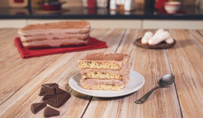 TIRAMISÚ preparado con NESTLÉ® Chocolatería