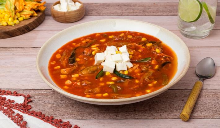 Sopa de Flor de Calabaza