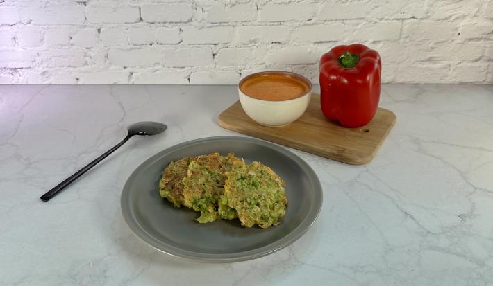 Tortitas de Brócoli con Avena