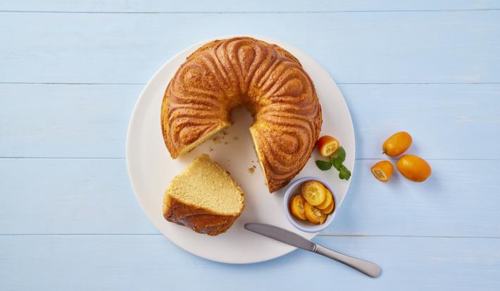 Rosca de queso y mantequilla