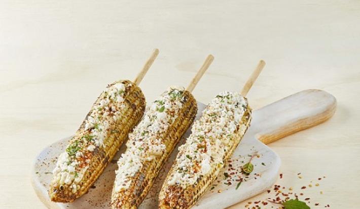 Elotes asados