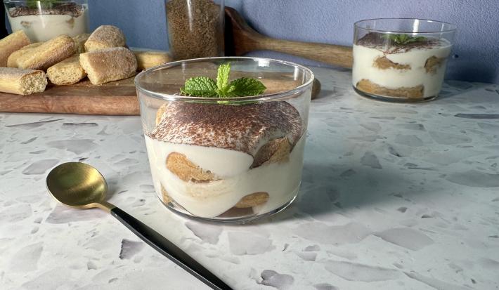 Tiramisú en Vaso