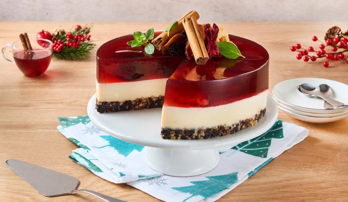 Cheesecake Navideño