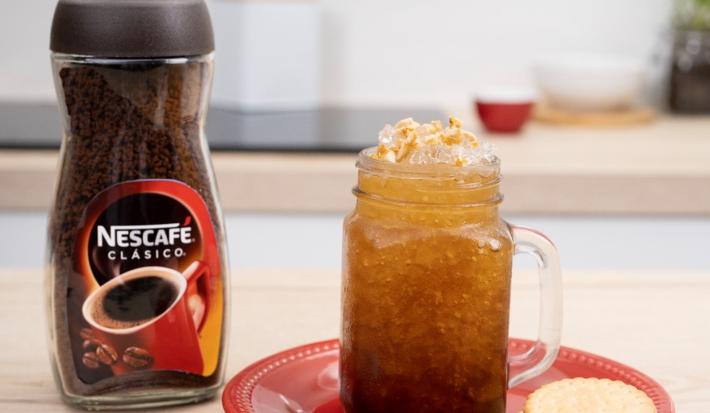 Raspado de café con nuez