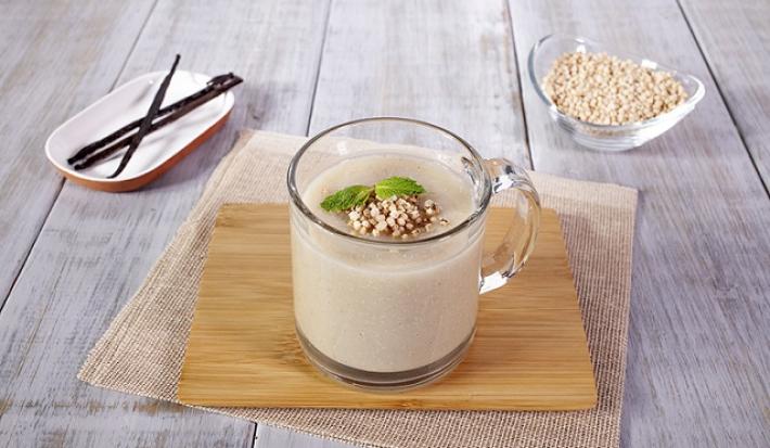 Atole de quinoa con vainilla