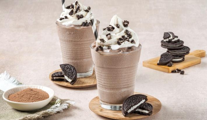 Frappé de galletas de Chocolate