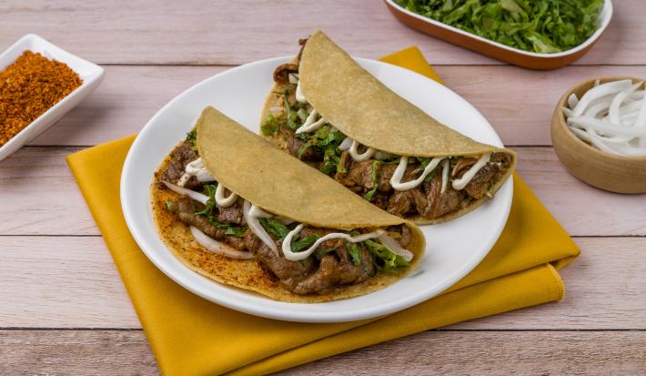 Tacos Picositos con Carne