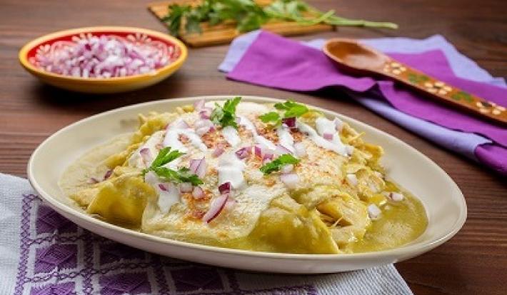 ENCHILADAS SUIZAS DESLACTOSADAS