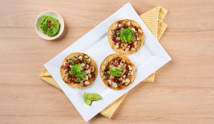 Tostadas de cazón