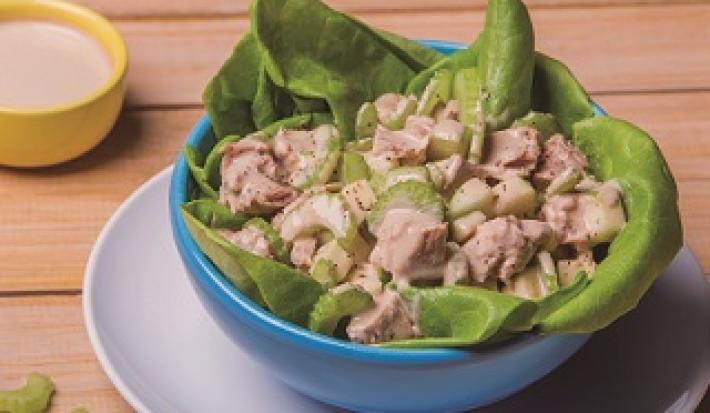 Ensalada verde con atún